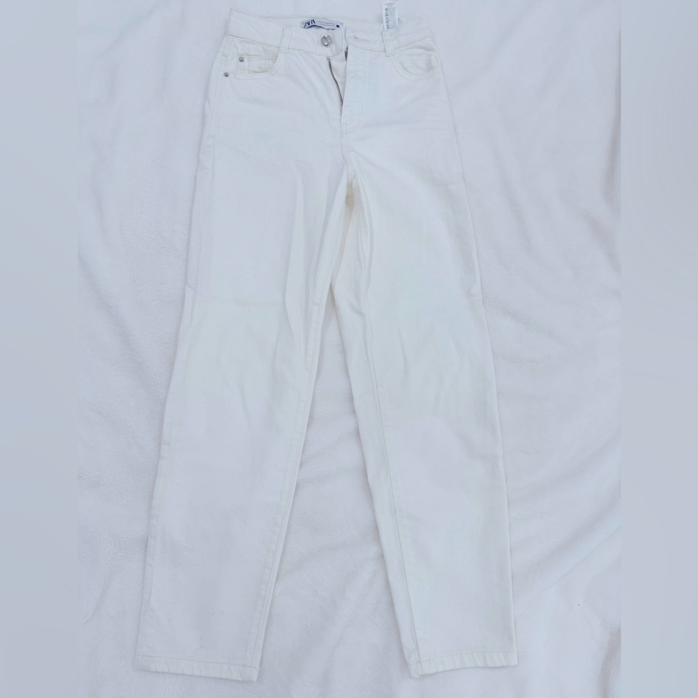 Zara White Jeans 0